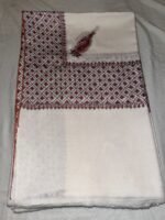 Basic Semi Pashmina Kashmiri Shawl, Doordaar Embroidery Work