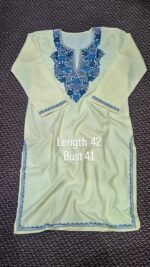 Kashmiri Aari work Cotton Kurta for Women #11