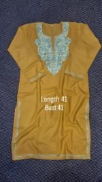 Kashmiri Aari work Cotton Kurta for Women #12