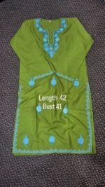 Kashmiri Aari work Cotton Kurta for Women #18