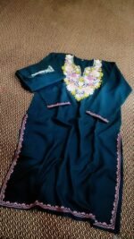 Kashmiri Aari work Cotton Kurta for Women