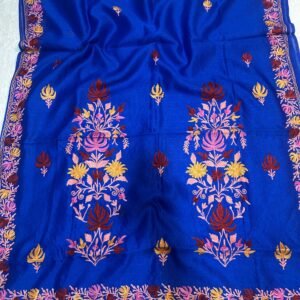 Kashmiri Ariwork Bhagalpuri Sari