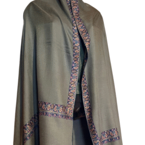 KASHEER Handwoven Pure Pashmina Shawl in Basic Colour #8