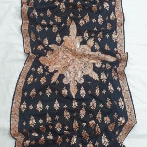 Premium Tusha-Pashmina Stoles with Intricate Tilla Work & Traditional Jamawar Design #6