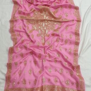 Premium Tusha-Pashmina Stoles with Intricate Tilla Work & Traditional Jamawar Design