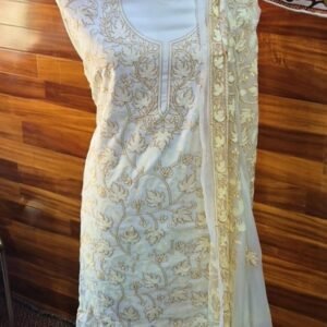 Designer Reyon Cotton 3PC Unstitched Suit #2