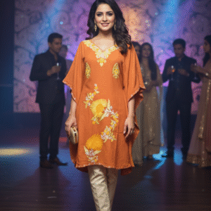 Aari Work Kaftans – Elegance Handcrafted in Kashmir #8