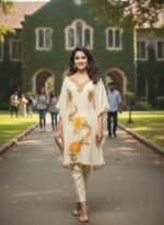 Aari Work Kaftans – Elegance Handcrafted in Kashmir #5