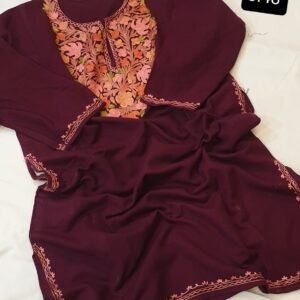 Aari Embroidery Cashmilon Pherans